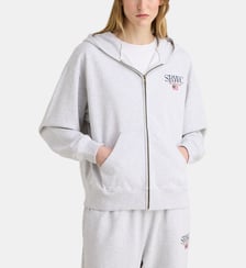 Sweat à capuche Nautical en coton Sporty & Rich