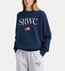 Sweat Nautical en coton Sporty & Rich