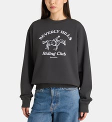 Sweat droit Riding Club coton  Sporty & Rich