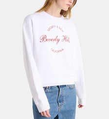 Sweat Beverly Script coton Sporty & Rich