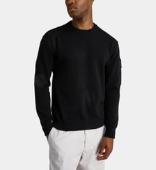 Pull col rond poche manche C.P. Company