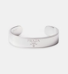 Bracelet jonc logo Prada