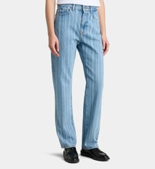Jean W'Rylan droit rayé en denim Carhartt WIP