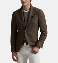 Veste droite motif chevrons Polo Ralph Lauren