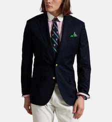Veste droite en laine mélangée Polo Ralph Lauren