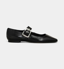 Ballerines Anne plates en cuir vernis Galeries Lafayette