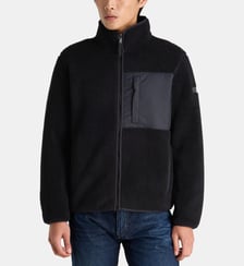 Veste classique zippée ample finition polaire Aigle