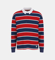 Polo en coton à rayures Guess Jeans