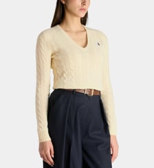 Pull Kimberly câbles en laine Polo Ralph Lauren