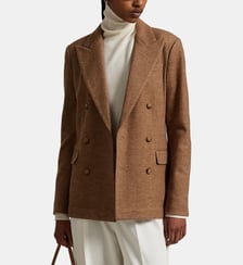 Veste droite en laine et coton Polo Ralph Lauren