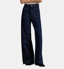 Jean ample taille haute en coton Polo Ralph Lauren