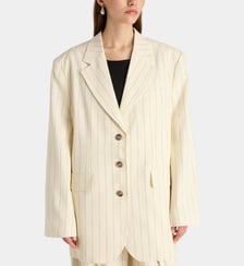 Blazer Sara rayé ample Anine Bing