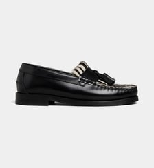 Mocassins style Collège Alicia zèbre cuir polido  Galeries Lafayette