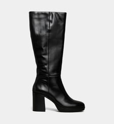 Bottes Anna en cuir Galeries Lafayette