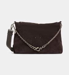 Sac à main crossbody Noeli en cuir velours Mila Louise