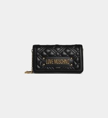 Sac pochette Cipria en jacquard Love Moschino
