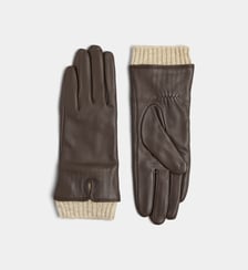 Gants Cassian en cuir Galeries Lafayette