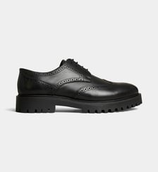 Derbies Malcolm bout fleuri en cuir Comptoir GL