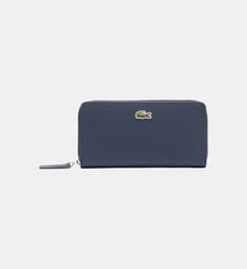 Portefeuille zippé signature Lacoste