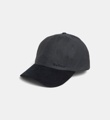 Casquette de baseball Ashby en velours Barbour