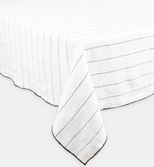 Nappe Calvi Blanc 160 x 250 cm Haomy