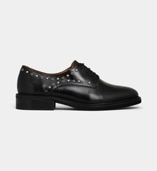 Derbies Alexia studs cuir Galeries Lafayette