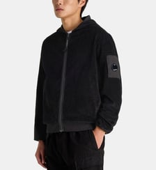 Veste à capuche en coton velours côtelé C.P. Company
