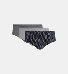 Lot de 3 slips fantaisie coton Eminence