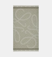 Paréo monogrammé en coton Loewe