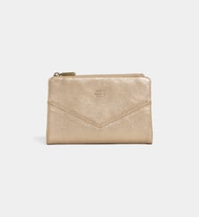 Portefeuille Prun cuir Mila Louise