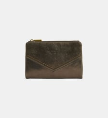 Portefeuille Prun cuir Mila Louise