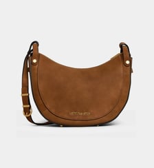 Sac à main A218-05 demi lune en cuir suédé Arthur & Aston