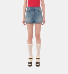 Short droit en coton Valentino Garavani