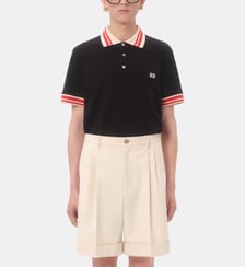 Polo droit en coton  Valentino Garavani