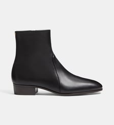 Bottines Pat en cuir de cheveau Valentino Garavani