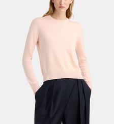 Pull droit pointelle fine maille  Lacoste