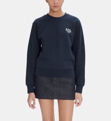 Sweat Boxy Rue Madame signature col rond A.P.C.