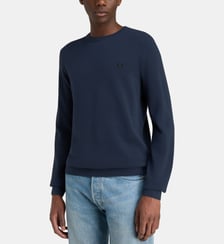 Pull D Light en coton piqué Fred Perry