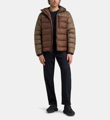 Doudoune HKE KLX matelassée capuche carreaux The North Face