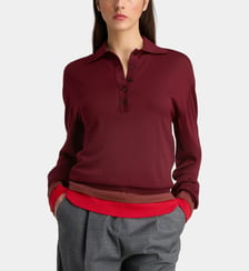 Polo en laine ajusté base t-shirts Stella McCartney