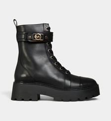Bottines motardes Mandy en cuir Michael Kors