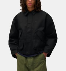 Veste classique ample courte en coton Arte