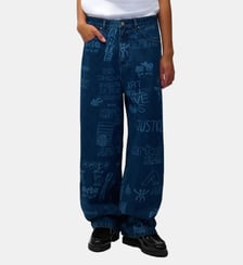 Jean Art Saves ample en coton Arte