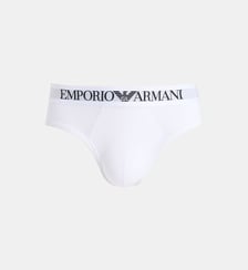 Slip signature en coton stretch Emporio Armani