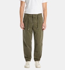 Pantalon droit en coton Replay