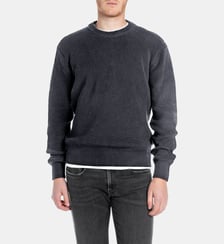 Pull droit en coton Replay