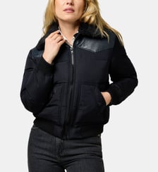 Veste classique ample courte Lee