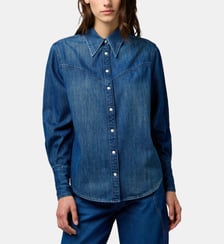 Chemise droite en coton Lee