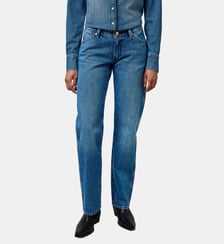 Jean droit en coton Lee