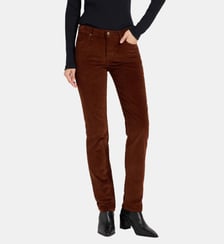 Pantalon droit en coton Lee